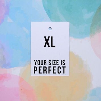 Бірка размірник, XL