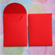 Конверт А6 з клапаном, червоний Creative board ruby 120гм2 (чистий)