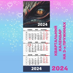 Квартальний календар великий, Глаз дракона