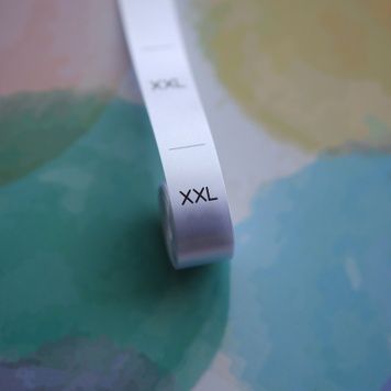 Розмірник сатиновий XXL, 15х40мм, 100шт