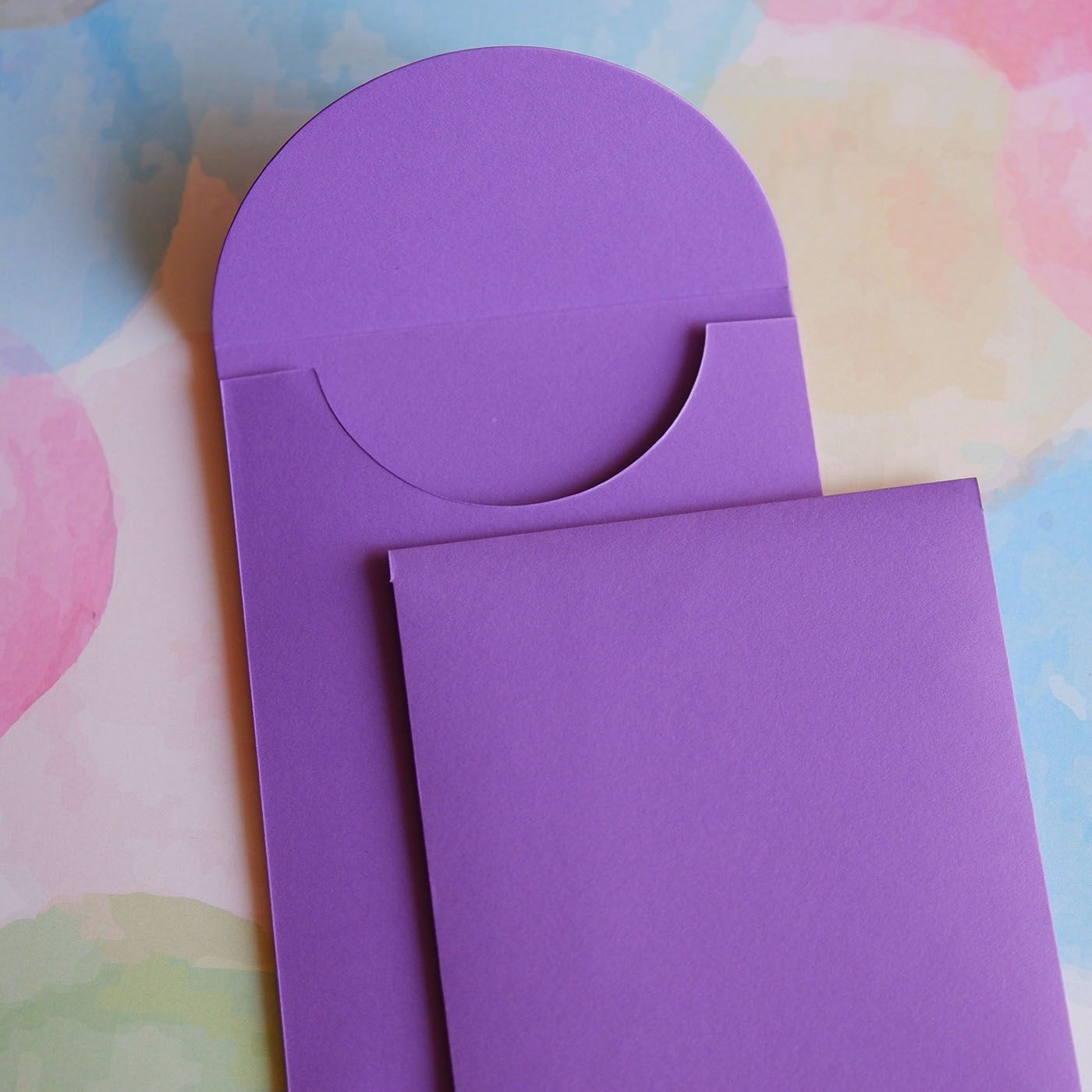 Конверт A6, 109x151 з клапаном, Creative board lavender, Фіолетовий, 120г/м2 (чистий)