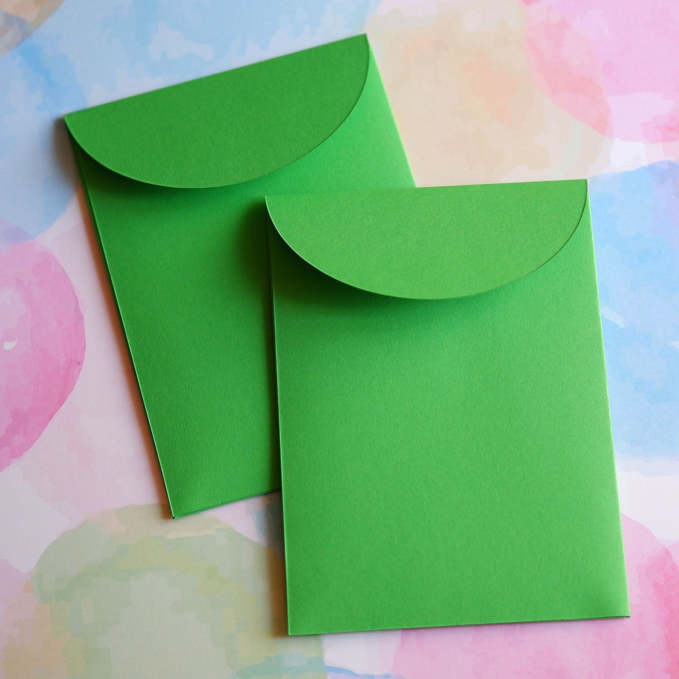 Конверт A6, 109x151 з клапаном, Creative board mint, Зелений, 120г/м2 (чистий)