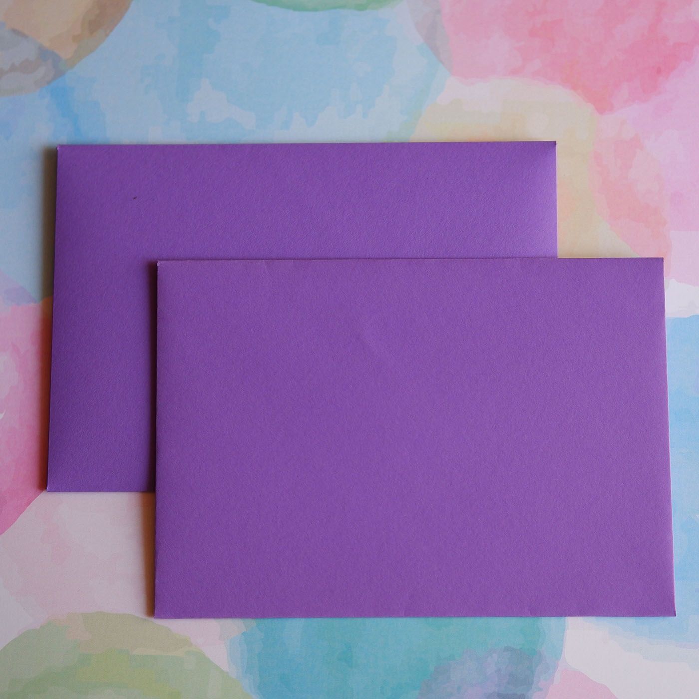 Конверт C6, 114x162, Creative board lavender, Фіолетовий, 120г/м2 (чистий)