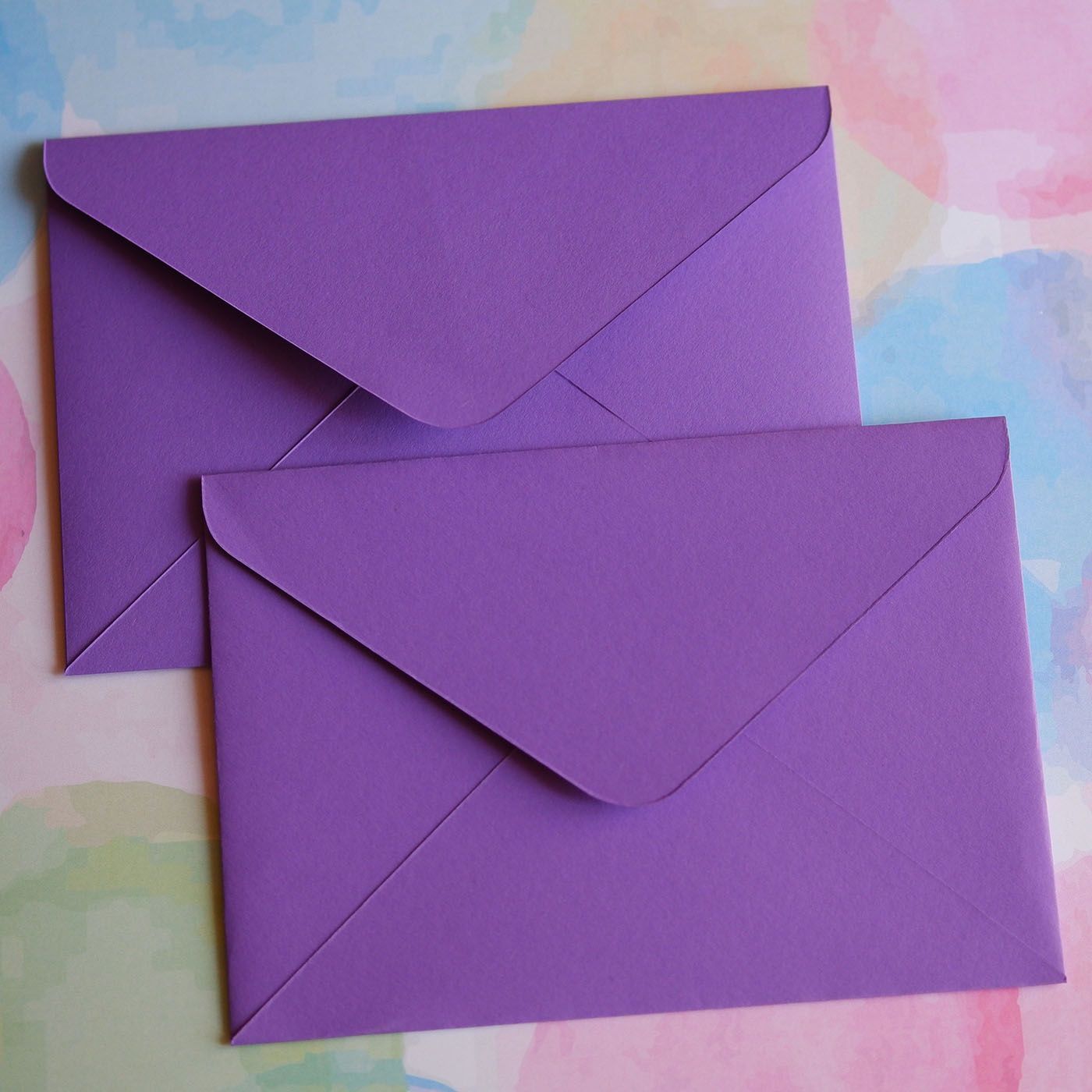 Конверт C6, 114x162, Creative board lavender, Фіолетовий, 120г/м2 (чистий)