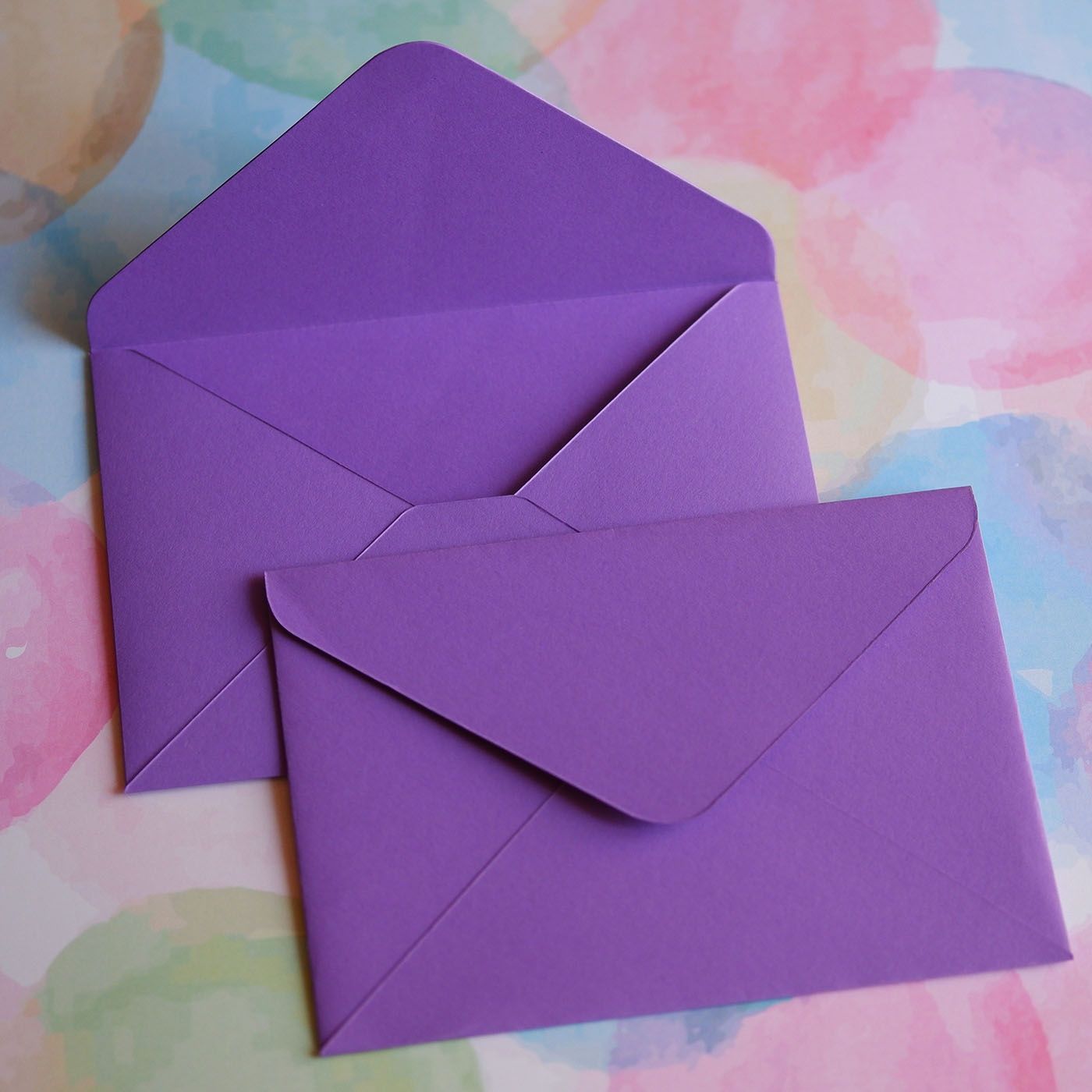 Конверт C6, 114x162, Creative board lavender, Фіолетовий, 120г/м2 (чистий)