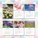 Перекидний календар, Квіти, формат А4
